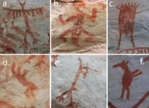 Captura-de-tela-2024-08-21-115958-300x217 Encontrados desenhos pré-históricos de criaturas iguais a alienígenas em penhasco na Amazônia