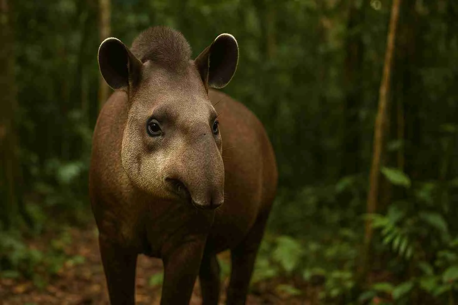 Voce nunca imaginaria como a anta ajuda a salvar florestas