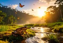 Imagine um sapo coaxando menos em um rio amazônico ou borboletas sumindo de uma clareira