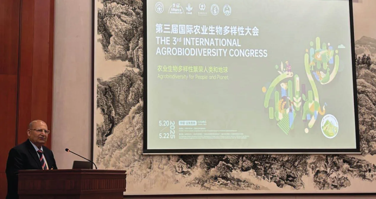 O_3__Congresso_Internacional_de_Agrobiodiversidade_come_ou_com_um_discurso_de_boas-vindas_do_Dr._R.S._Paroda_Presidente_-1 3º Congresso Internacional de Agrobiodiversidade