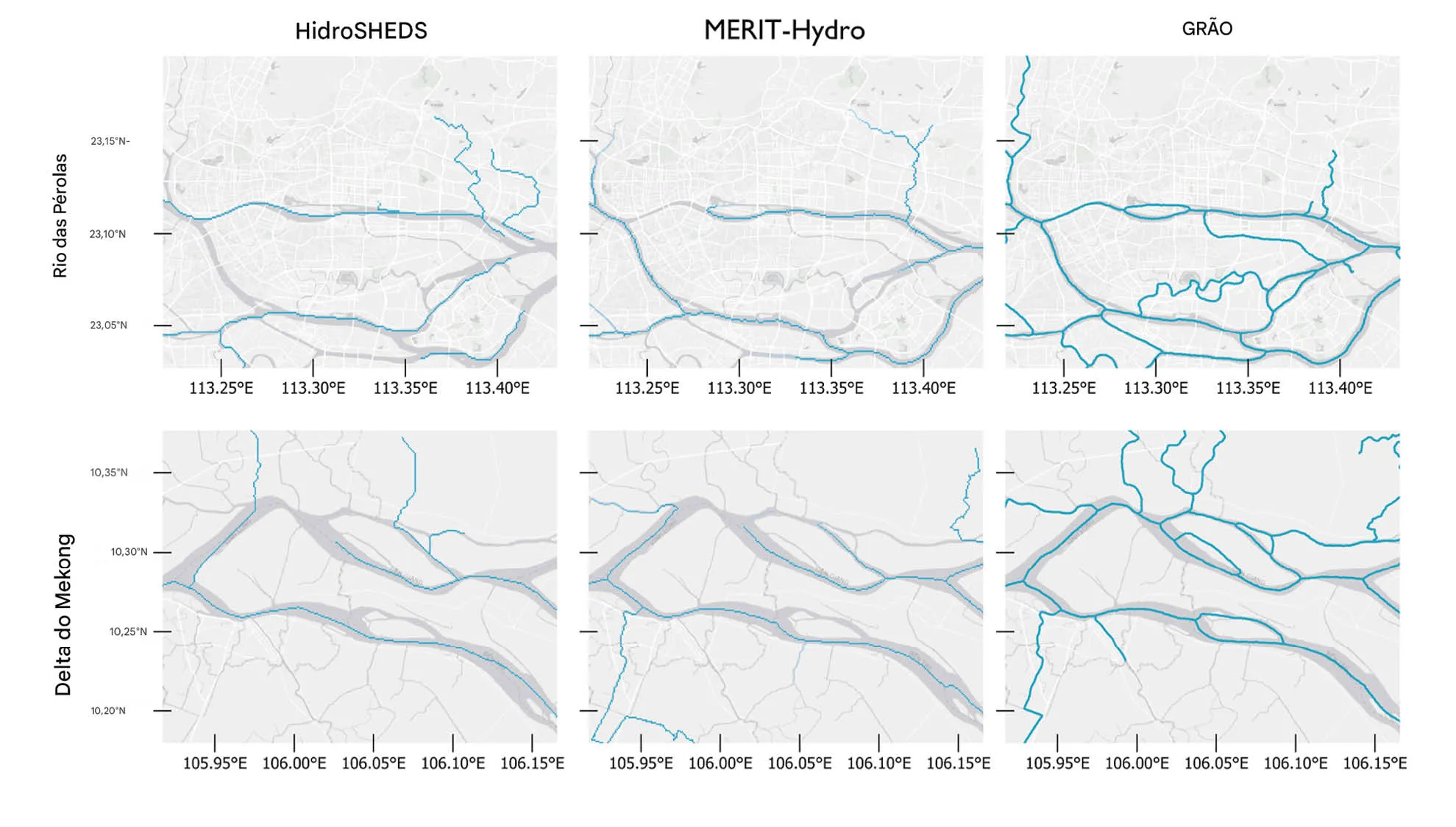 Uma_compara__o_entre_GRIT_MERIT-Hydro_e_HydroSHEDS Mapa mais completo dos rios do mundo