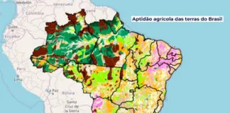 mapa de aptidão