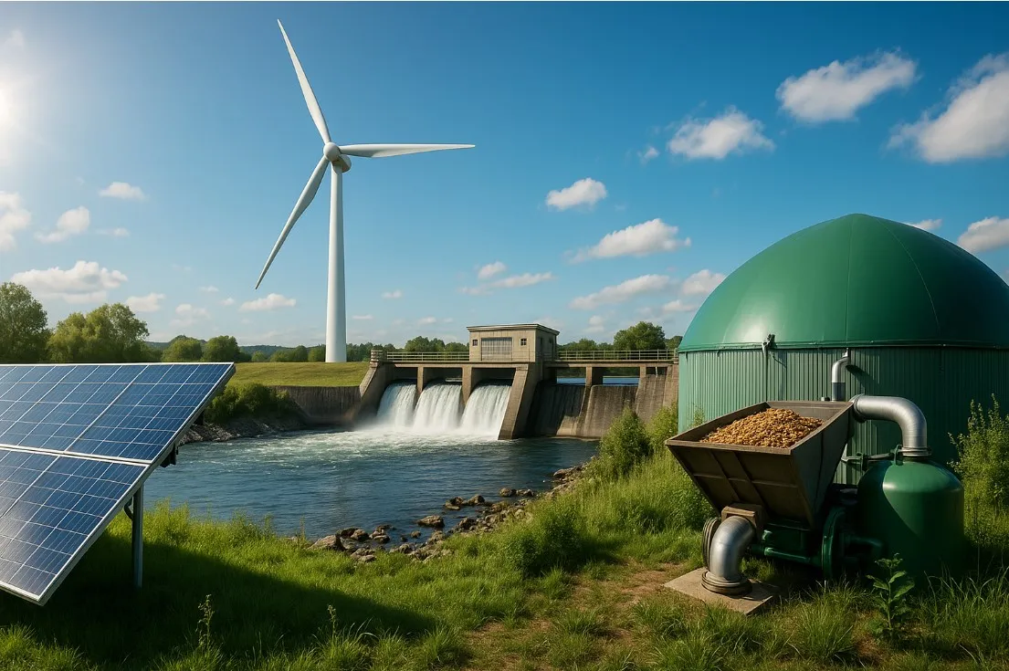 fontes de energias renováveis
