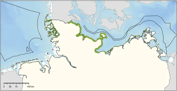 Mapa_de_distribui__o_de_pradarias_de_ervas_marinhas_ao_longo_das Aproveitando o potencial da ação climática e da conservação da biodiversidade