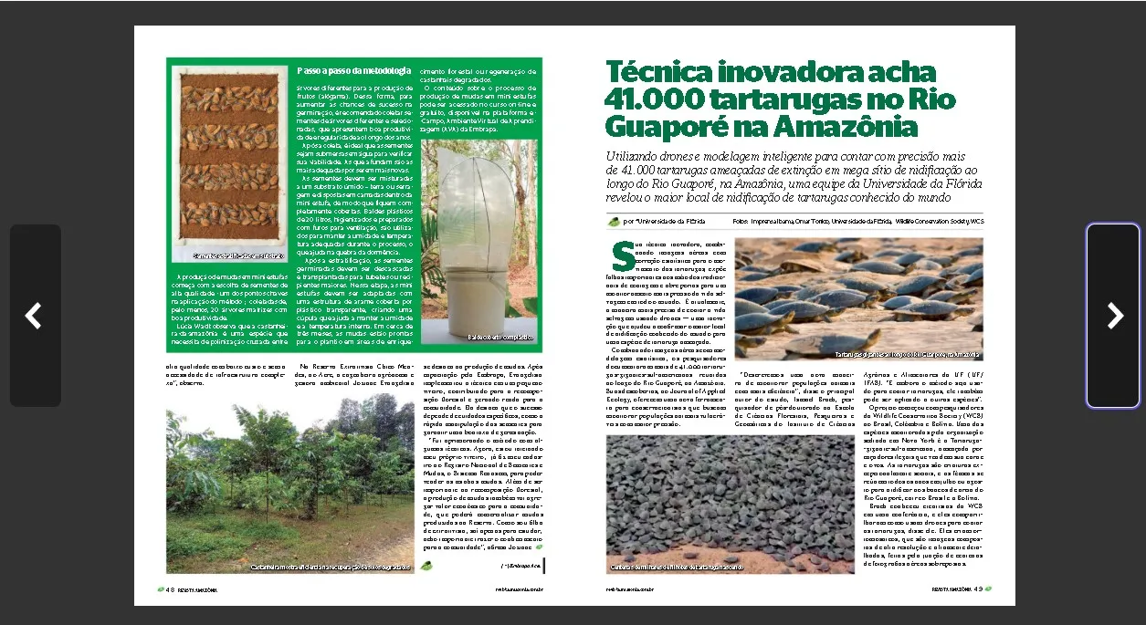 07 Revista Amazônia de setembro "explorando o potencial do carbono azul e a resiliência da floresta"