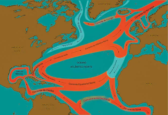 As__guas_profundas_que_alimentam_a_AMOC_se_formam_no_Oceano_Atl_ntico_Norte_e_nos_mares_n_rdicos A principal corrente do Atlântico pode começar a entrar em colapso já em 2055