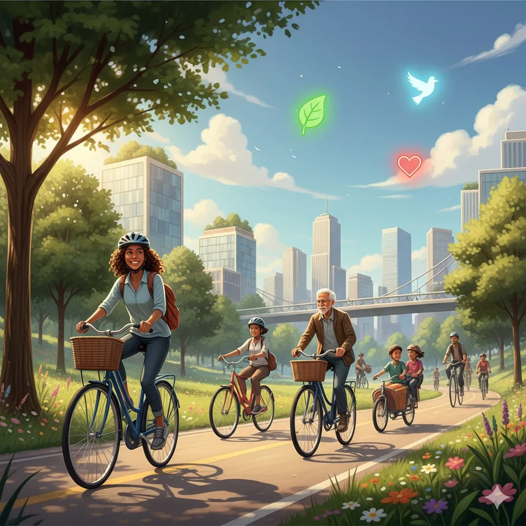 Bicicleta, liberdade e sustentabilidade que atravessam gerações