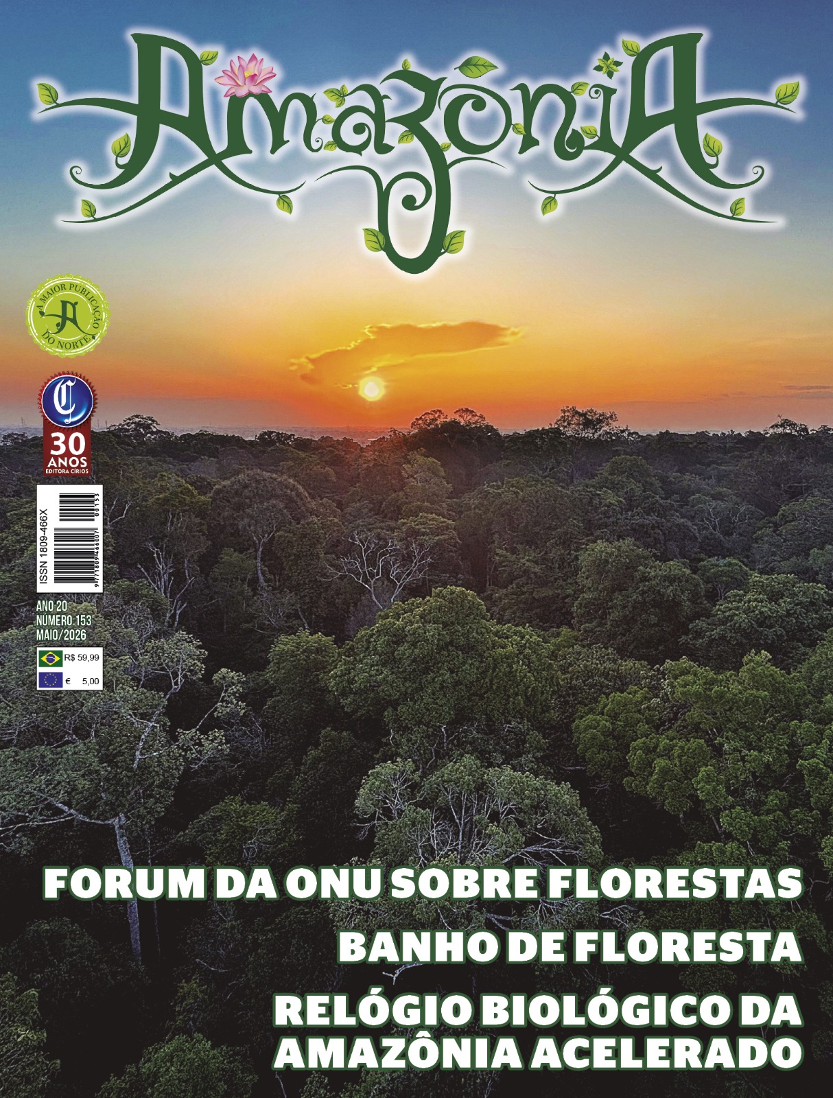 Capa Revista Amazônia — Edição 153