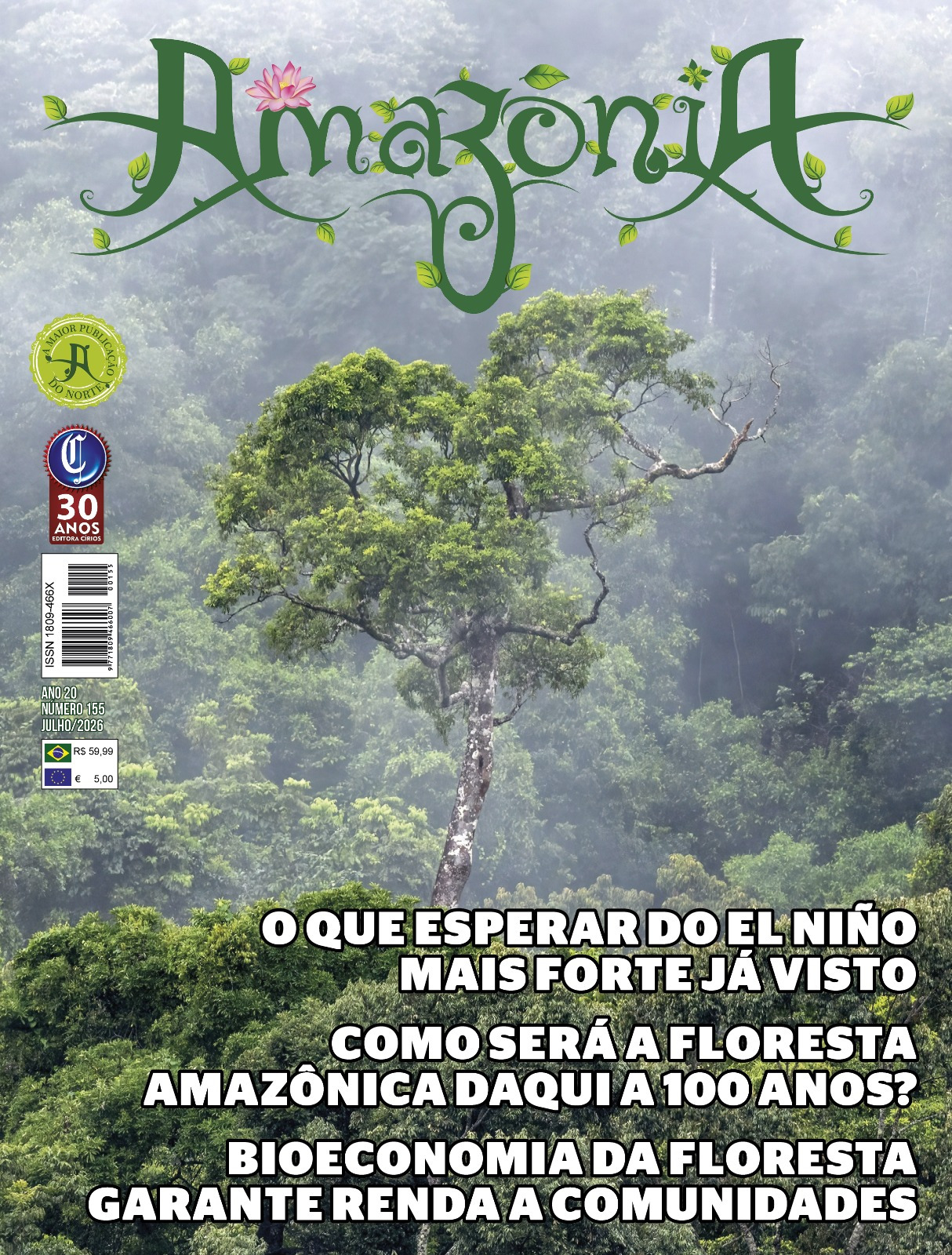 Capa Revista Amazônia — Edição 155